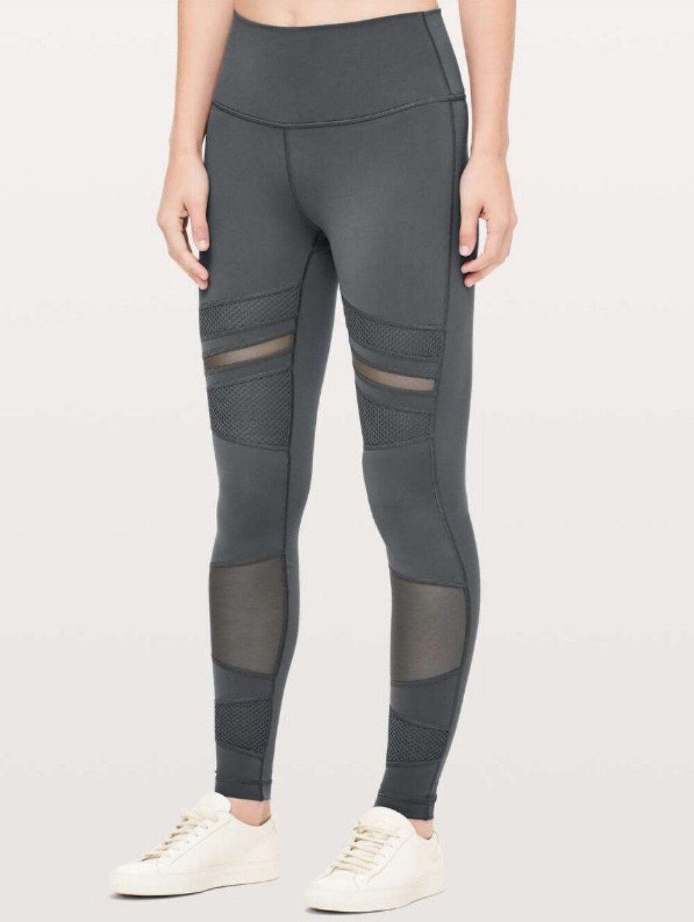 Lululemon Wunder Under Gray High-Rise Tight Size 8